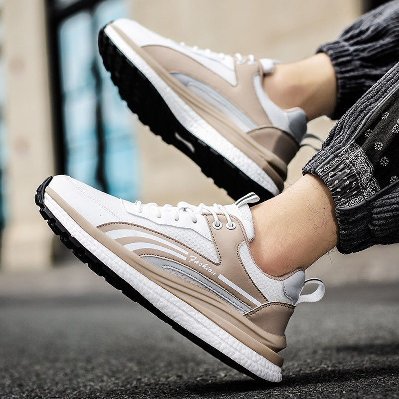 Pantofi ușori pentru bărbați, anti-alunecare, respirabili, la tendința masculină, pantofi casual, pantofi sport pentru bărbați, la modă, pantofi rezistenti pentru bărbați