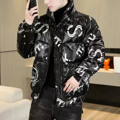 Madinga juoda parka plius dydžio 5XL vyriška striukė 2023 m. žieminė striukė su gobtuvu, vyriška, blizgi, atspari vėjui, šilti viršutiniai drabužiai, gatvės drabužiai