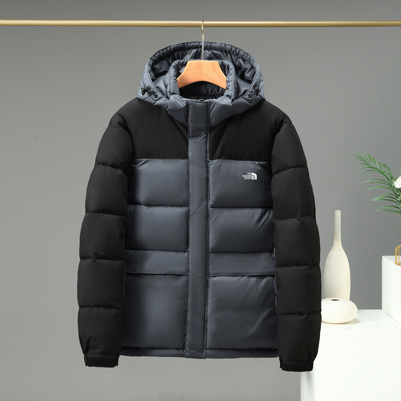 Jachetă căptușită din bumbac, de culoare pură, la modă pentru bărbați, toamnă/iarnă, cu fleece și haină groasă și caldă pentru bărbați de înaltă calitate