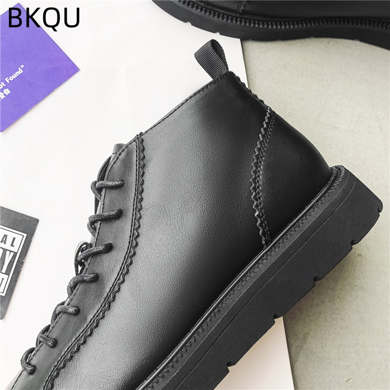 Pantofi cu instrumente pentru bărbați Cizme înalte Varf rotund Moda confortabilă Respirabil Rezistent la uzură În aer liber Casual Pantofi cu platformă Tendință