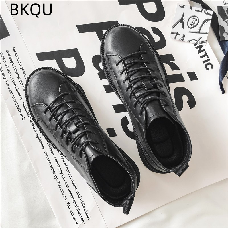 Pantofi cu instrumente pentru bărbați Cizme înalte Varf rotund Moda confortabilă Respirabil Rezistent la uzură În aer liber Casual Pantofi cu platformă Tendință