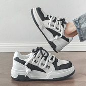 2023 All-match Casual Trend Κορεατικά αθλητικά παπούτσια με κορδόνια ανδρικά παπούτσια πλατφόρμας Shallow Solid ανδρικά παπούτσια Μόδα ανδρικά παπούτσια