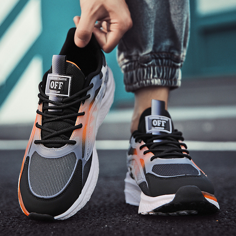 Batai Vyriški sportbačiai Pavasaris Vasara Laisvalaikiai Batai Kvėpuojantis tinklelis Vyriški batai Mada Patogi vaikščiojimo avalynė Tenis Masculino