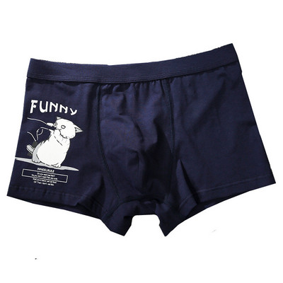 boxers ανδρικά πολυτελή Βαμβακερά μποξεράκια Ανδρικά εσώρουχα Cartoon εμπριμέ σώβρακα ανδρικά εσώρουχα Pure Breathable για άνδρες