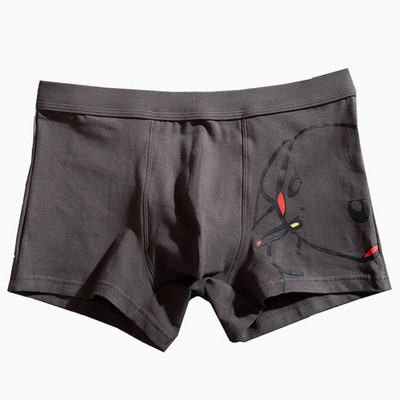 boxers ανδρικά πολυτελή Βαμβακερά μποξεράκια Ανδρικά εσώρουχα Cartoon εμπριμέ σώβρακα ανδρικά εσώρουχα Pure Breathable για άνδρες