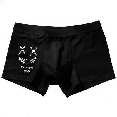boxers ανδρικά πολυτελή Βαμβακερά μποξεράκια Ανδρικά εσώρουχα Cartoon εμπριμέ σώβρακα ανδρικά εσώρουχα Pure Breathable για άνδρες
