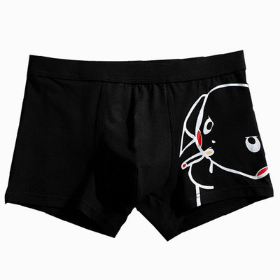 boxers ανδρικά πολυτελή Βαμβακερά μποξεράκια Ανδρικά εσώρουχα Cartoon εμπριμέ σώβρακα ανδρικά εσώρουχα Pure Breathable για άνδρες