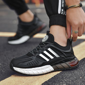 Pantofi pentru bărbați cu talpă interioară Shock Stop Vara Toamna 2023 Noi tendințe de gimnastică Pantofi de alergare în aer liber Pantofi casual de lux