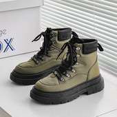 Batai stora apačia lauko žygiai apvali avalynė, vandeniui atspari dėvėjimuisi, neslysti, aukšta viršūnė, patogi pavasariui ir rudeniui