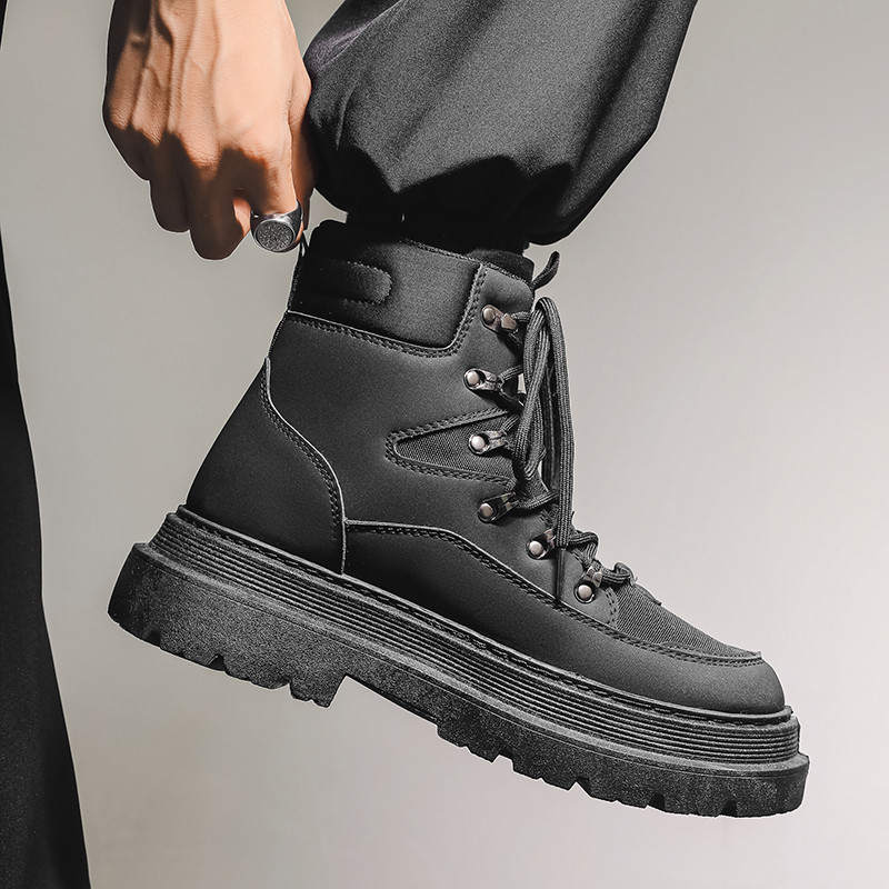 Batai stora apačia lauko žygiai apvali avalynė, vandeniui atspari dėvėjimuisi, neslysti, aukšta viršūnė, patogi pavasariui ir rudeniui