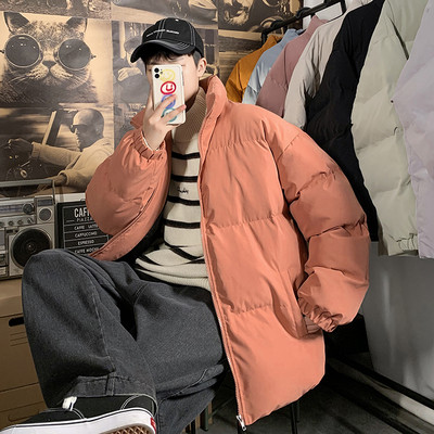 Υπερμεγέθη ανδρικό Harajuku Πολύχρωμο παλτό φούσκα Χειμερινό μπουφάν Μόδα Hip Hop Parka Μαύρα Ρούχα Ανδρικά Γυναικεία Μπουφάν Streetwear 5XL