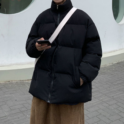 Υπερμεγέθη ανδρικό Harajuku Πολύχρωμο παλτό φούσκα Χειμερινό μπουφάν Μόδα Hip Hop Parka Μαύρα Ρούχα Ανδρικά Γυναικεία Μπουφάν Streetwear 5XL