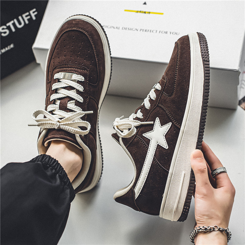 Vrhunske muške cipele za slobodno vrijeme, modne luksuzne dizajnerske crne cipele za skejtbording na otvorenom, muške bijele tenisice, tenisice u obliku ploče