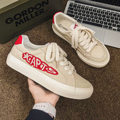 Mens Canvas Casual, 2023 m. Nauji pavasario rudens batai, skirti vyriškiems batams vaikščioti madingi sportbačiai, suvarstomi vyriški batai