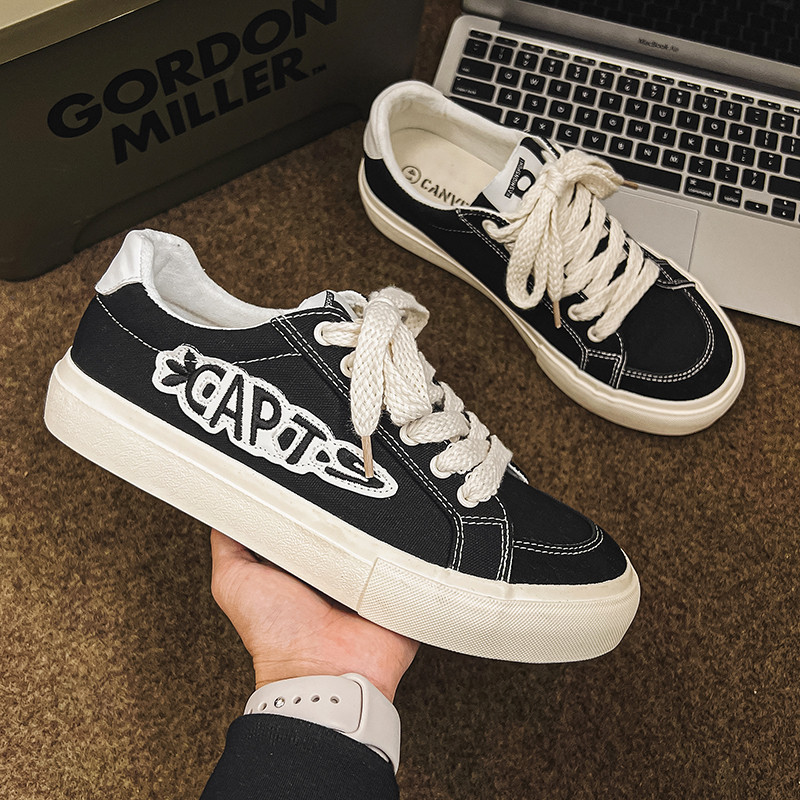 Mens Canvas Casual, 2023 m. Nauji pavasario rudens batai, skirti vyriškiems batams vaikščioti madingi sportbačiai, suvarstomi vyriški batai