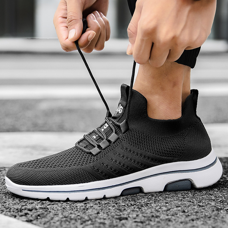 Pantofi casual, respirabili, pantofi cu șireturi 2023, pantofi pentru bărbați, de primăvară, la modă, rezistenti la uzură, negru, gri, solid, pantofi pentru femei