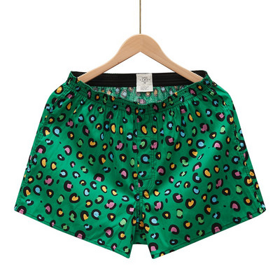 M-XL Lenjerie de corp pentru bărbați Boxer pantaloni scurți Boxer pentru bărbați Chiloți de dormit din bumbac Imprimați largi Îmbrăcăminte confortabilă Chiloți Lenjerie de corp