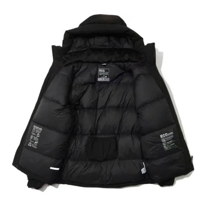 FW22 Χειμερινά Μπουφάν Πάρκα για Άντρες Γυναικείες Μονόχρωμο Παλτό Χειμερινό μπουφάν με κουκούλα πολλαπλών τσέπης για ζευγάρια