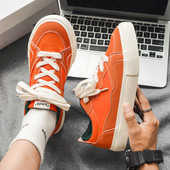 Nova modna cool mlada muška ulična obuća Marka muške platnene obuće Muške cipele za slobodno vrijeme Muške platnene cipele Crna Crvena Plava A3902