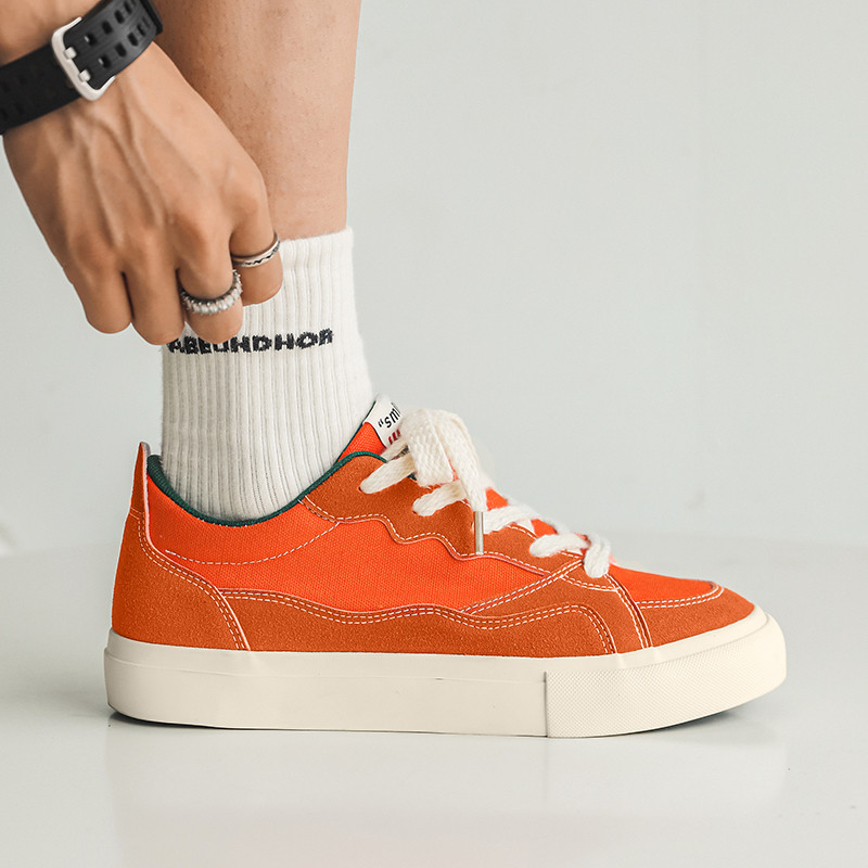 Nova modna cool mlada muška ulična obuća Marka muške platnene obuće Muške cipele za slobodno vrijeme Muške platnene cipele Crna Crvena Plava A3902