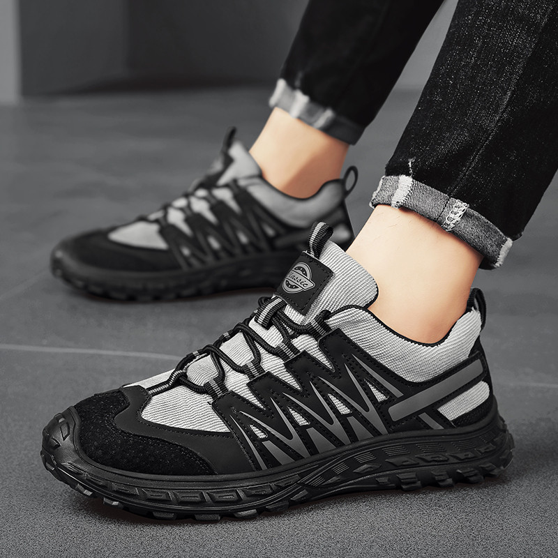 Ανδρικά καθημερινά αθλητικά παπούτσια Νέα βουλκανιζέ Παπούτσια αναπνεύσιμα αθλητικά παπούτσια για περπάτημα Προπονητής τένις εξωτερικού χώρου Hard-wearing Zapatos Para Hombres
