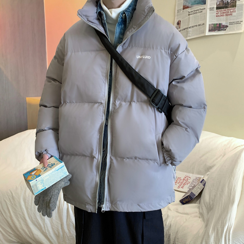 Thicken Ανδρικά Χειμερινά Μπουφάν και Παλτό Harajuku Windbreaker Oversize με επένδυση Parkas Ρούχα S-XXL