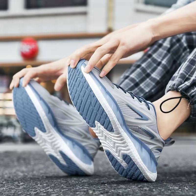 Baasploa Módne turistické topánky pre mužov 2023 Pánske dizajnérske kožené ľahké tenisky so šnurovaním Pánske outdoorové športové topánky Tenis