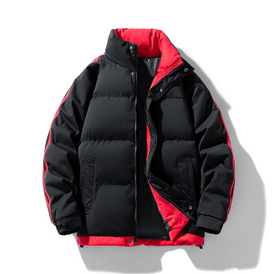 BOLUBAO 2023 m. žiemos šiltas laisvalaikio parkas vyrams Medvilninė vientisa spalva atitinkanti madinga striukė Vyriškas paltas gatvės aprangos prekės ženklas Parka Vyriškas