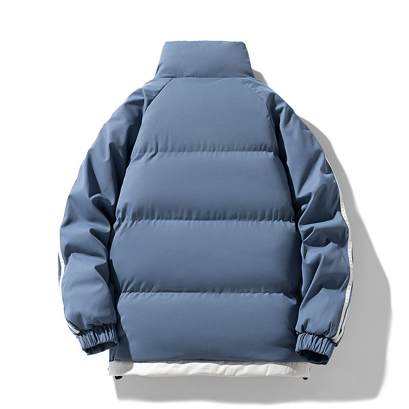 BOLUBAO 2023 m. žiemos šiltas laisvalaikio parkas vyrams Medvilninė vientisa spalva atitinkanti madinga striukė Vyriškas paltas gatvės aprangos prekės ženklas Parka Vyriškas