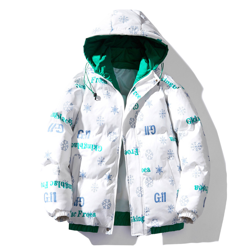 Nouă modă de iarnă Parka groase și caldă pentru bărbați, căptușită din bumbac, pardesiu termic, jachetă cu glugă, haină de exterior, design de modă pentru bărbați