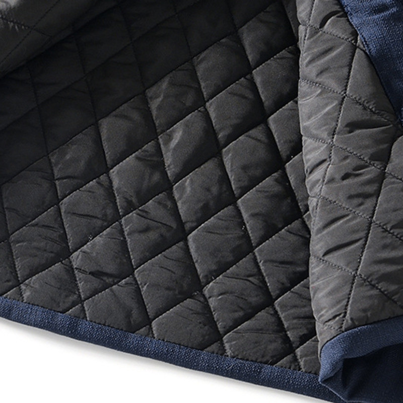 Πόρπη χειμερινού κινέζικου στιλ Λινό Βαμβακερή επένδυση Ανδρικό παλτό Ρούχα Harajuku Stand γιακά Πόρπη Ζεστό ανδρικό μπουφάν