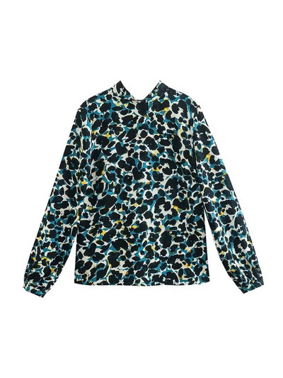 TRAF Ženska moda s nabranim prednjim prorezom Midi suknja sa životinjskim printom Vintage Ženske suknje visokog struka sa patentnim zatvaračem Mujer