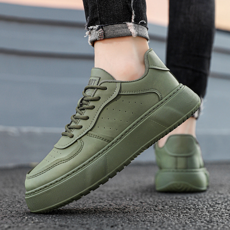 Ανδρικά παπούτσια casual 2023 Νέας σχεδίασης με παχιά σόλα με κορδόνια για εξωτερικούς χώρους Παπούτσια για νεανικά παπούτσια για πατίνια Ύψος Αύξηση Flats