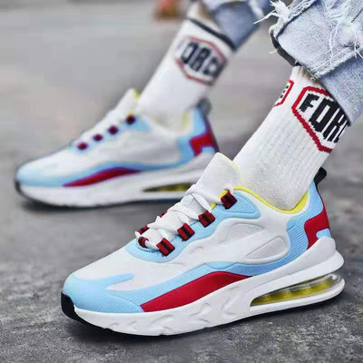 Nové pánske ležérne topánky, jarný trend, šnurovacie bežecké topánky, pánske športové, vzduchové vankúše, ľahké turistické topánky, priedušné vulkanizované topánky