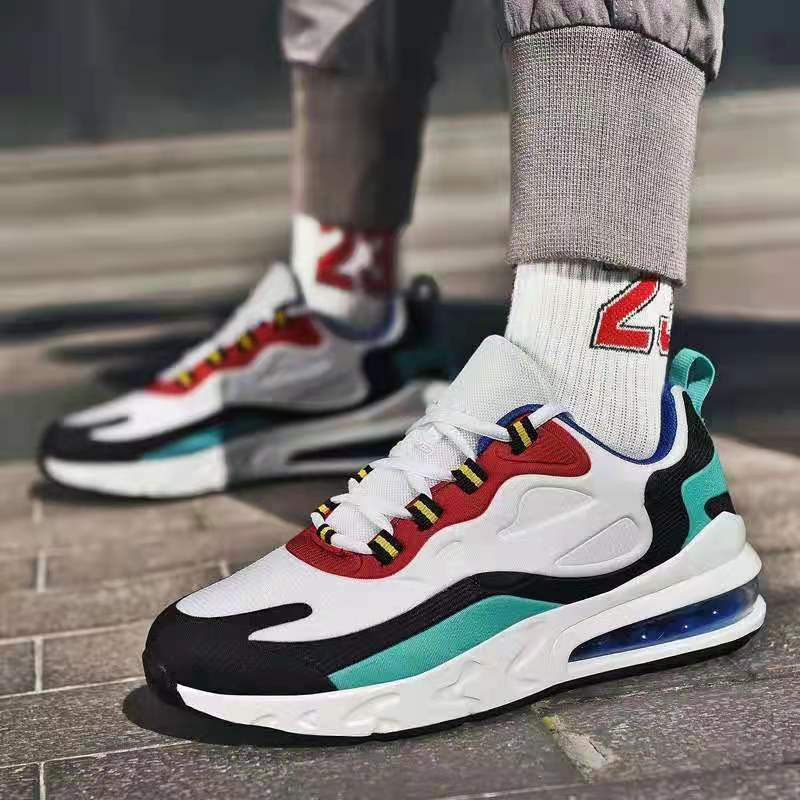 Nové pánske ležérne topánky, jarný trend, šnurovacie bežecké topánky, pánske športové, vzduchové vankúše, ľahké turistické topánky, priedušné vulkanizované topánky