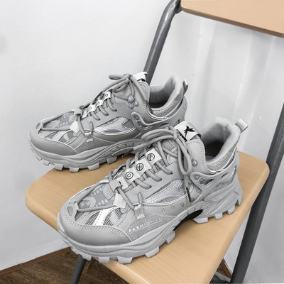 2022 Νέα Ανδρική Πλατφόρμα Αθλητικά Παπούτσια Μόδα Διχτυωτό Διχτυωτό Αναπνεύσιμο Παπούτσια Προπονητικά Μοντέρνα Αθλητικά Παπούτσια Μπαμπά Zapatillas Hombre