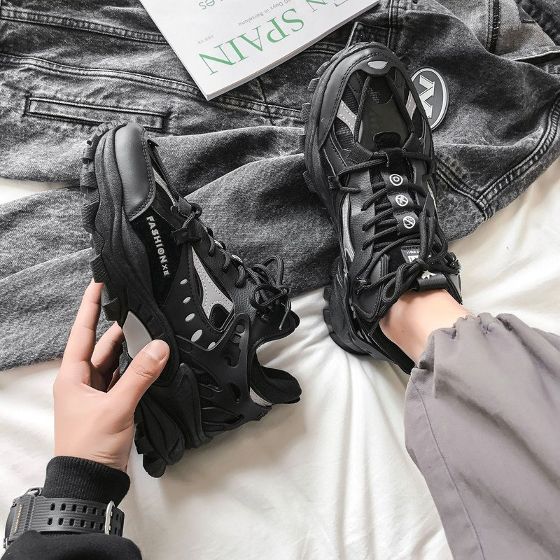 2022 Νέα Ανδρική Πλατφόρμα Αθλητικά Παπούτσια Μόδα Διχτυωτό Διχτυωτό Αναπνεύσιμο Παπούτσια Προπονητικά Μοντέρνα Αθλητικά Παπούτσια Μπαμπά Zapatillas Hombre