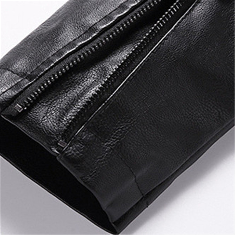 Jachete din piele pentru bărbați 2023, ocazional de înaltă calitate, jachetă clasică pentru motocicletă, pentru bărbați, plus paltoane groase, primăvară/toamnă chaqueta hombre