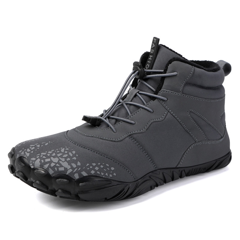Zimske čizme za snijeg Muške gležnjače velike veličine Duge plišane tople cipele za slobodno vrijeme na vezanje Unisex tenisice za hodanje Neklizajuće Izdržljive
