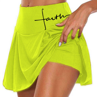 Ženske slatke teniske suknje s printom Golf Fitness Mini kratka suknja visokog struka Atletske kratke kratke hlače za trčanje Brzosušeće sportske kratke hlače za jogu