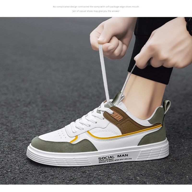 Ανδρικά αθλητικά παπούτσια Νέα casual παπούτσια Επαγγελματικά παπούτσια Ανδρικά αναπνεύσιμα λευκά παπούτσια με κορδόνια Flats Βουλκανιζέ Παπούτσια Tenis Para Hombre