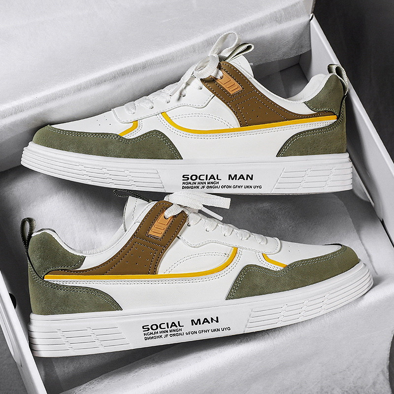 Ανδρικά αθλητικά παπούτσια Νέα casual παπούτσια Επαγγελματικά παπούτσια Ανδρικά αναπνεύσιμα λευκά παπούτσια με κορδόνια Flats Βουλκανιζέ Παπούτσια Tenis Para Hombre