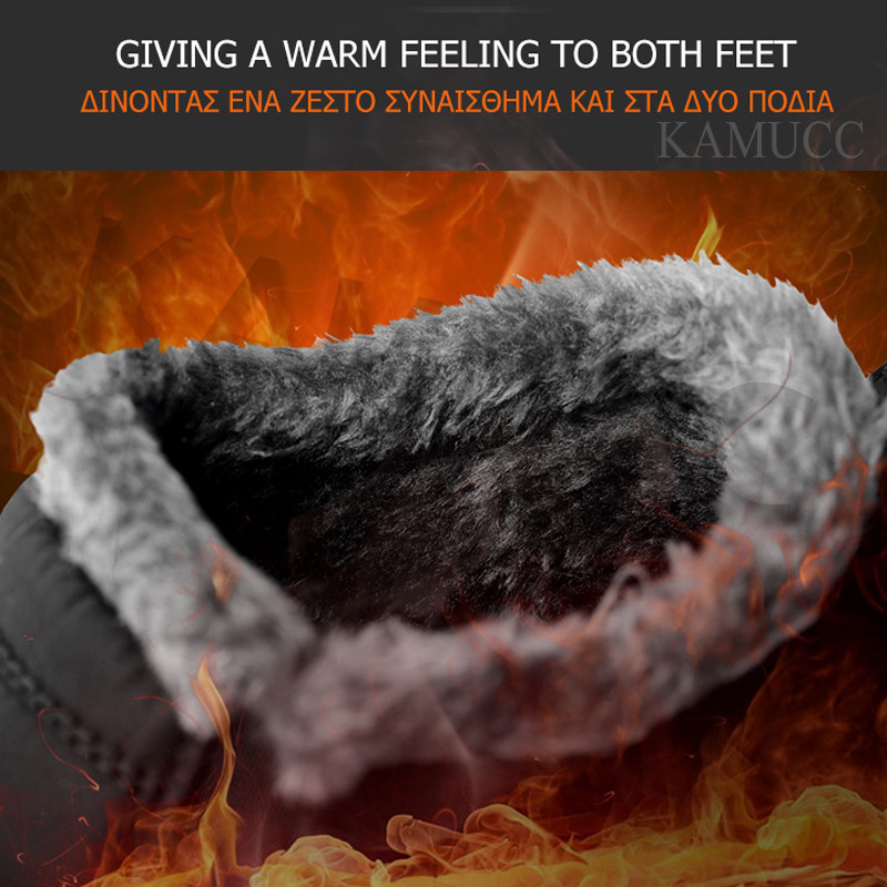 Meeste saapad Kerged talvejalatsid meestele Lumesaapad Veekindlad talvejalatsid Plus-suuruses 47 Unisex pahkluu talvesaapad