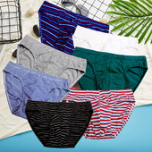 95% βαμβακερά ανδρικά σλιπ 2022 ριγέ εσώρουχα Super soft εσώρουχα S-XXL Stretch Ανδρικά αγόρια