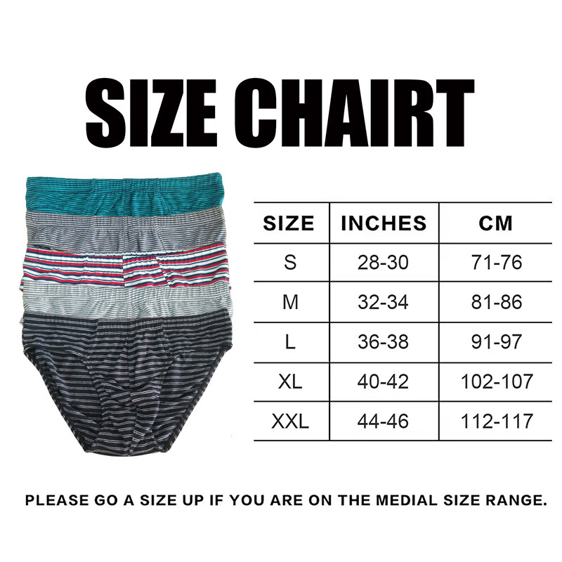 95% βαμβακερά ανδρικά σλιπ 2022 ριγέ εσώρουχα Super soft εσώρουχα S-XXL Stretch Ανδρικά αγόρια