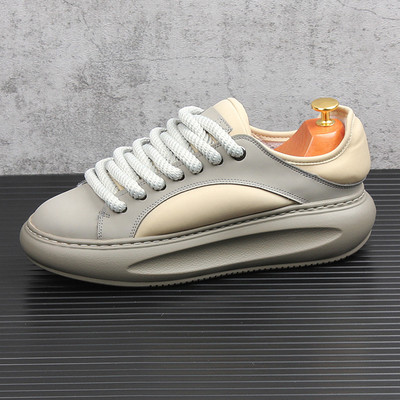 Vyriški laisvalaikio sportbačiai platforma balti batai laisvalaikis vyriški sportbačiai neslystantys vyriški vulkanizuoti batai oro pagalvėlė riedlenčių batai vyriški