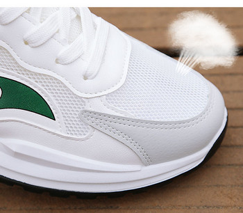 Мъжки обувки 2022 лято Нова мода Дишащи мъжки ежедневни спортни обувки Ниски мрежести обувки за бягане Леки туристически обувки