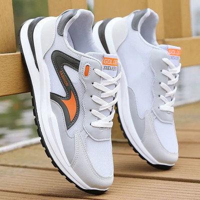 Pantofi pentru bărbați 2022, la noua modă de vară, pantofi sport casual pentru bărbați, pantofi de alergare cu plasă joasă, pantofi ușori de drumeție