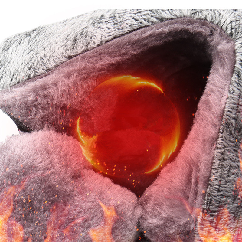 Nauji žieminiai vyriški sniego batai kailiniai pliušiniai šilti vyriški kulkšnies batai didesnio dydžio vandeniui atsparūs vyriški batai lauke neslystantys žygio batai darbiniai batai