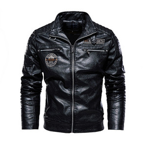 Maxulla Zimske muške PU jakne Modni muški hip hop motociklistički kožni kaputi Ležerni uski poslovni kožni kaput Muška odjeća